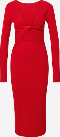 BZR Knit dress 'Lela Jenner' in Red: front