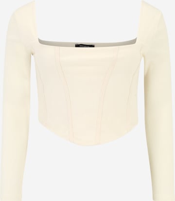 Trendyol Curve - Blusa en beige: frente