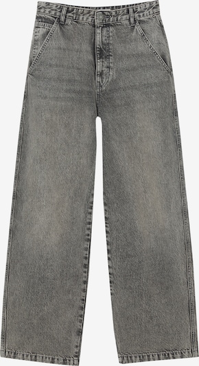 Jeans Pull&Bear pe gri denim, Vizualizare produs