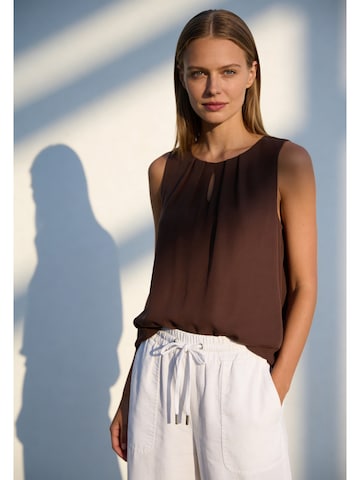 MORE & MORE Blouse in Brown: front