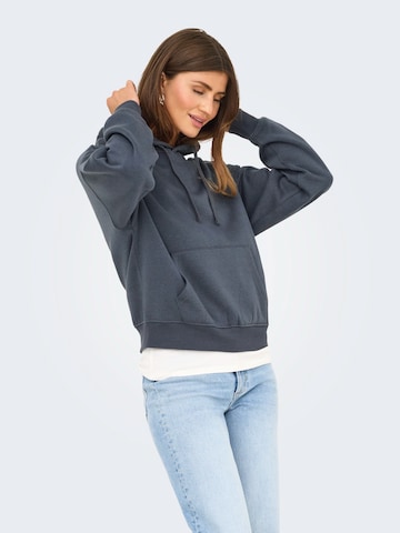 ONLY Sweatshirt 'ONLBEST' in Blue: front