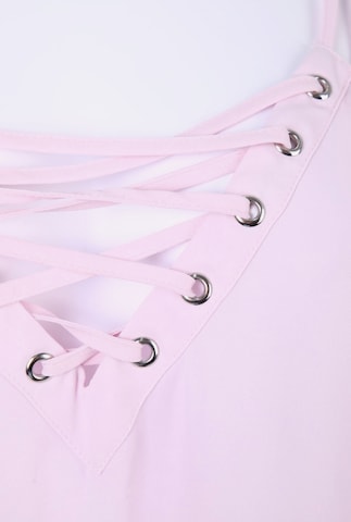 Amisu Carmen-Bluse L in Pink