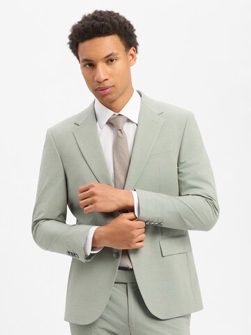 Coupe slim Veste de costume 'Aidan' STRELLSON en vert : devant