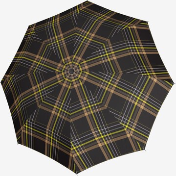 Doppler Umbrella 'Fiber Magic' in Brown: front