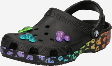 Crocs - Zuecos 'Disney' en negro: frente