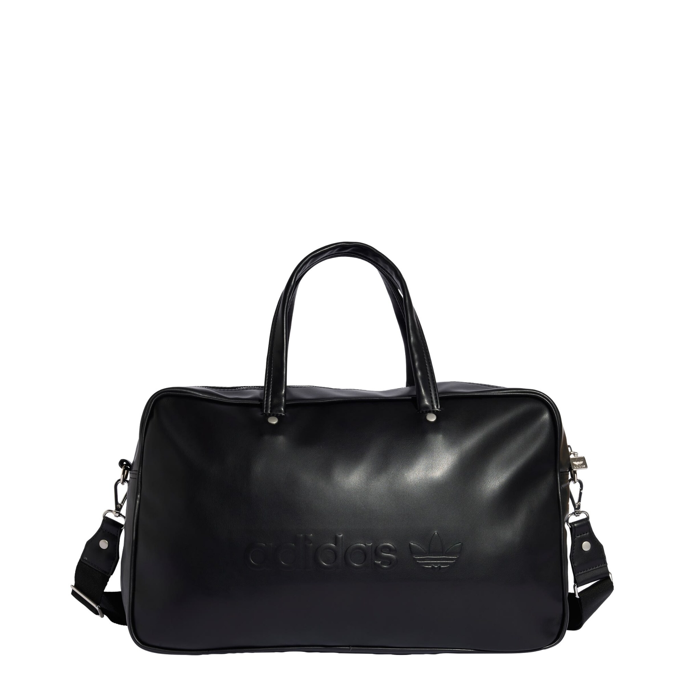 ADIDAS ORIGINALS - Bolsa de fin de semana en negro: frente
