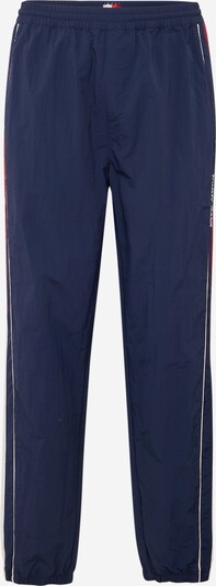 Kelnės iš Tommy Jeans, spalva – tamsiai mėlyna jūros spalva / raudona / balta, Prekių apžvalga