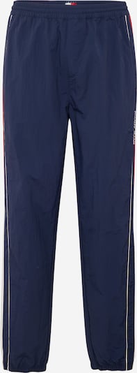 Pantaloni Tommy Jeans pe albastru marin / roșu / alb, Vizualizare produs