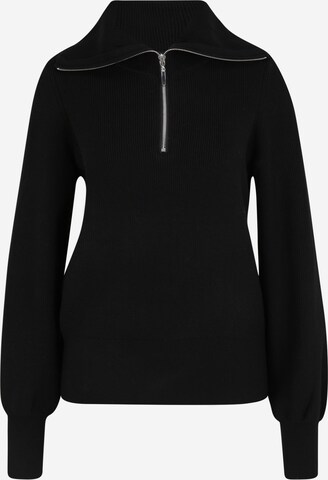 Y.A.S Tall Pullover 'DALMA' in Schwarz: predná strana
