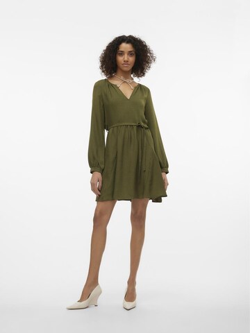 VERO MODA Kleid 'VMMeloney' in Grün