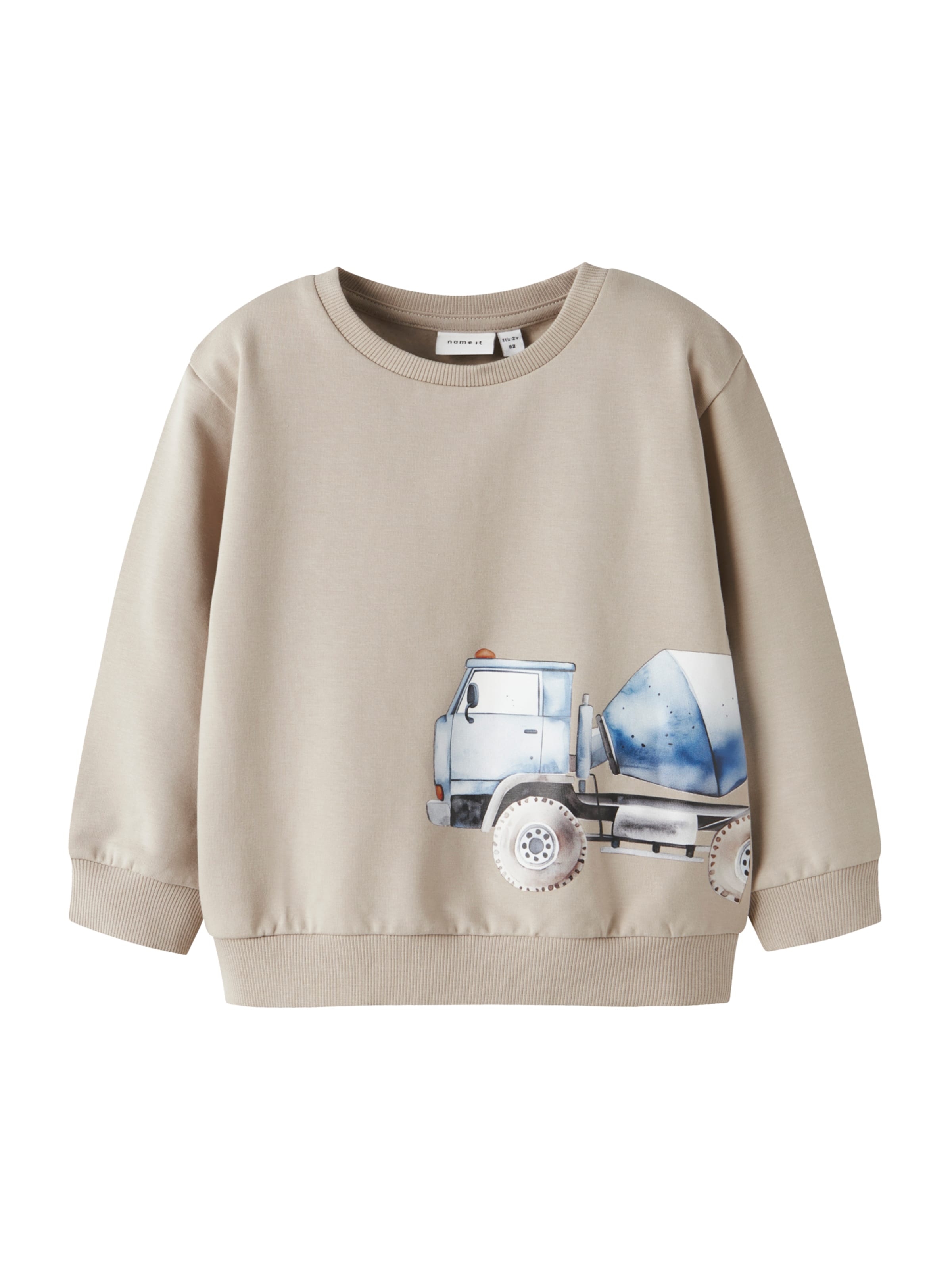 NAME IT Mikina 'NMMNarina' - Sivá: predná strana