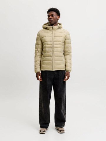 JACK & JONES Between-season jacket 'JJEKingsley' in Beige