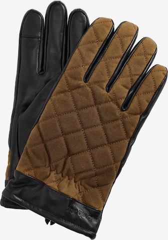 Barbour Перчатки 'Dalegarth' в Зеленый: спереди