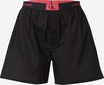 Pantalon de pyjama Calvin Klein Underwear en noir : devant