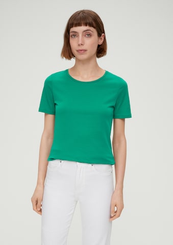 T-shirt s.Oliver en vert : devant