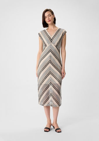 COMMA Knit dress in Beige: front