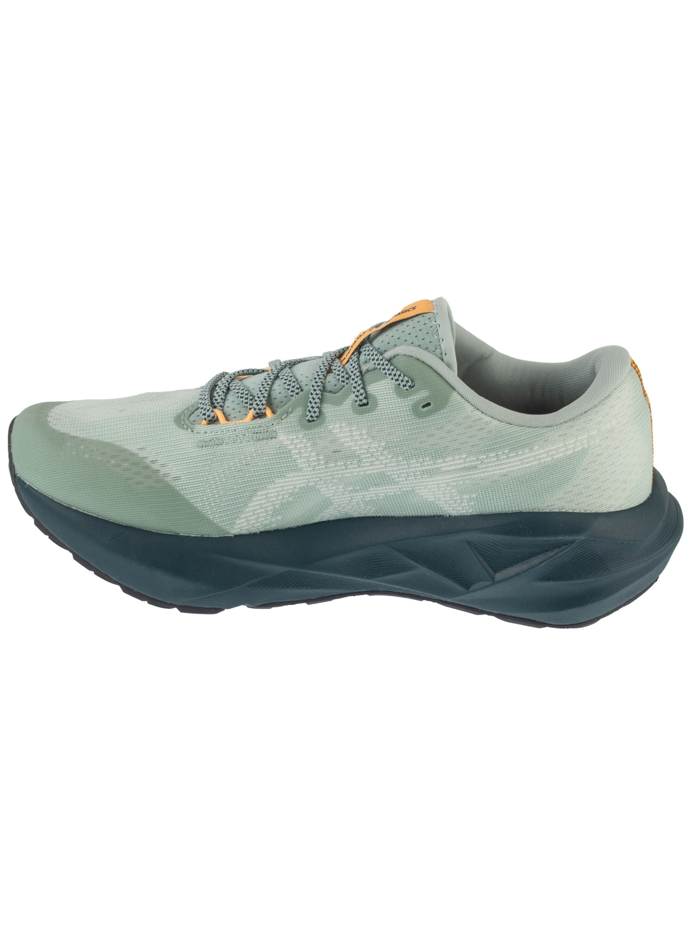 ASICS Laufschuh 'Novablast 5 TR' in Grün: Vorderseite