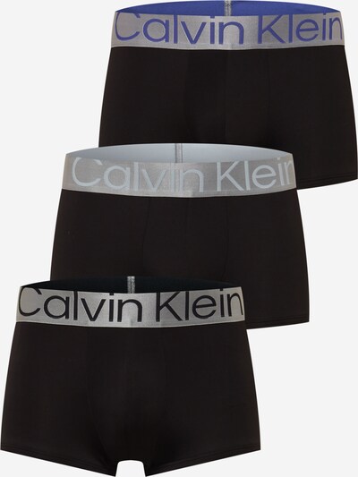 Calvin Klein Underwear Boxershorts in blau / pastellblau / silbergrau / schwarz, Produktansicht