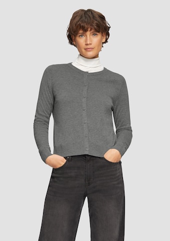 s.Oliver Knit cardigan in Grey: front