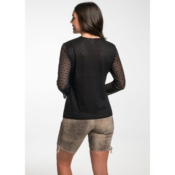 SPIETH & WENSKY Traditional blouse 'Eva' in Black