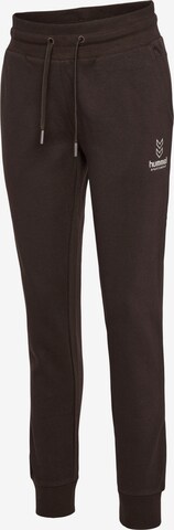 Hummel Tapered Sportbroek 'OLIVIA' in Bruin