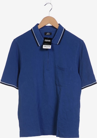 Walbusch Shirt in M-L in Blue: front