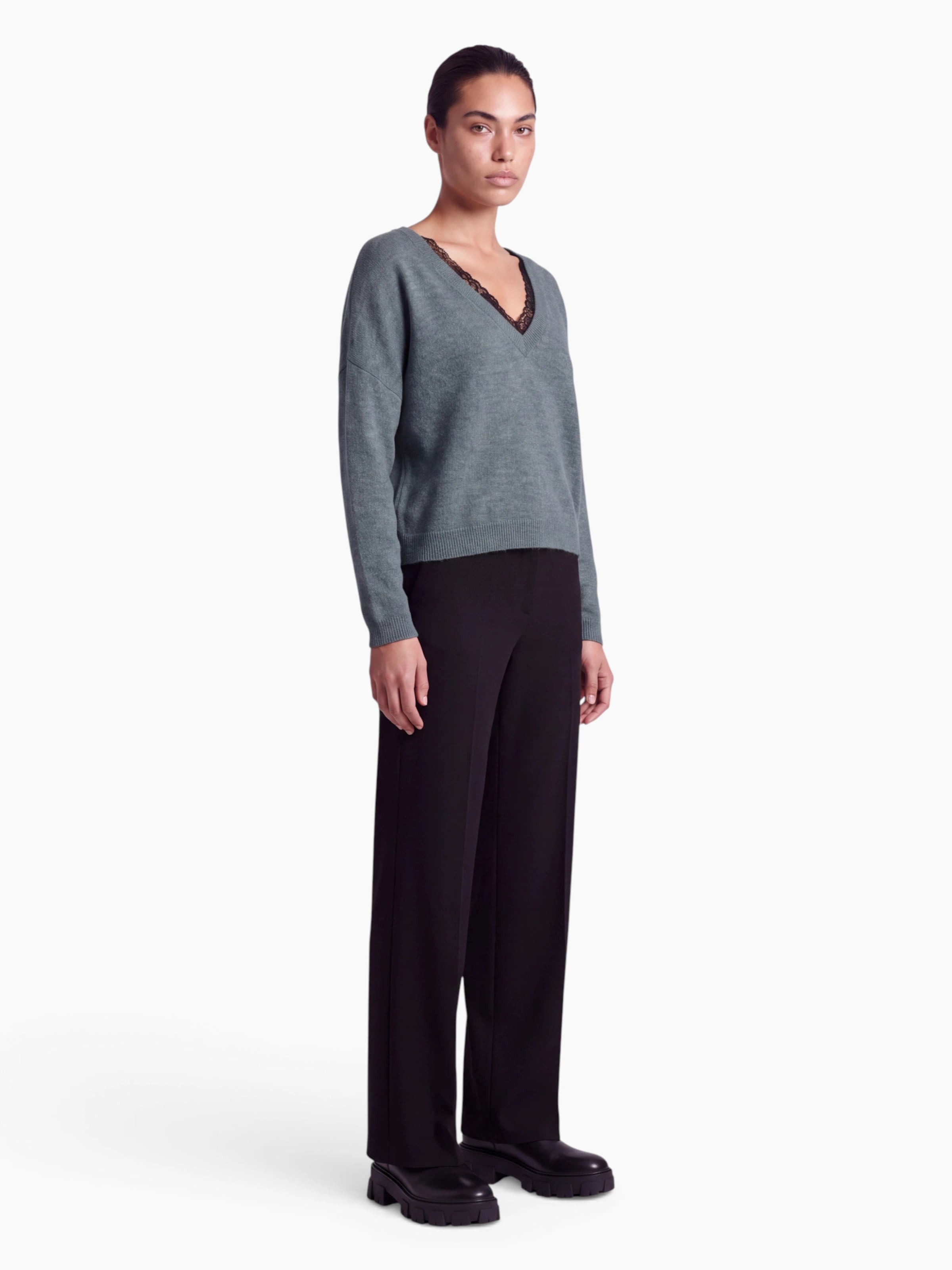 ONLY Sweater 'ONLManifesta' in Green