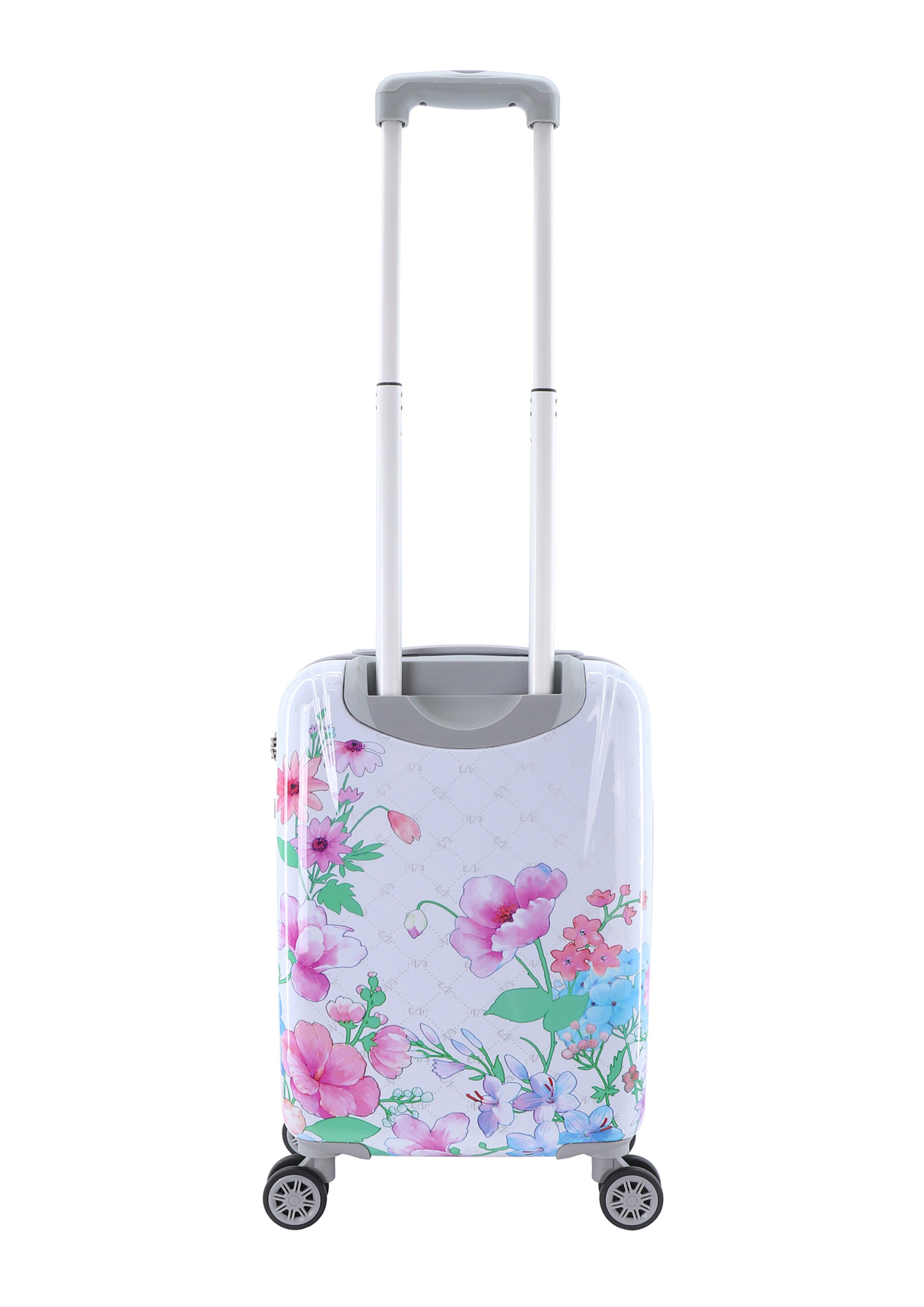 ELLE Suitcase 'Flower' in Purple