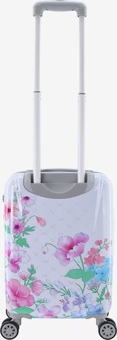 ELLE Suitcase 'Flower' in Mixed colors