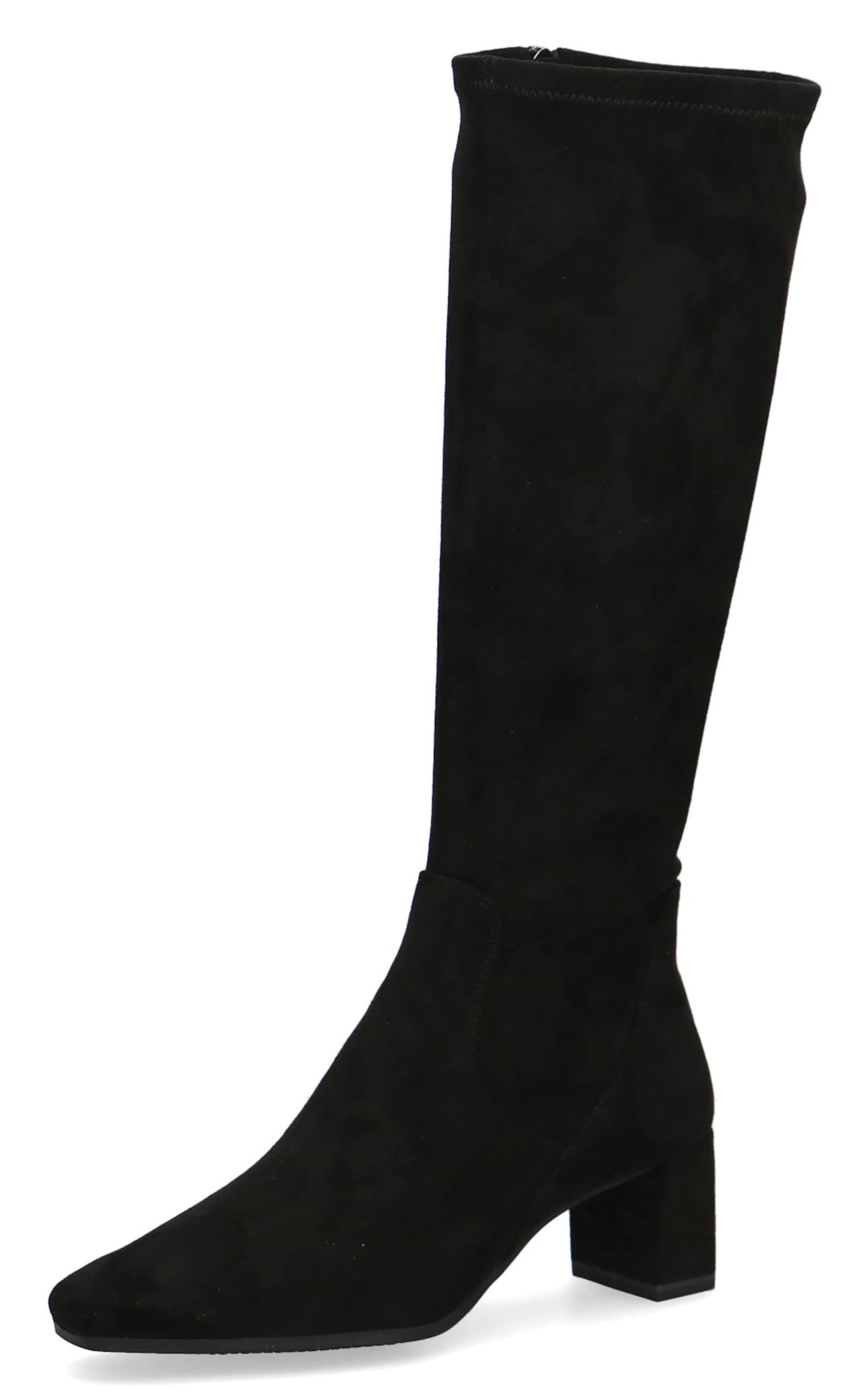 Bottes 'Tracy' CAPRICE en noir : devant