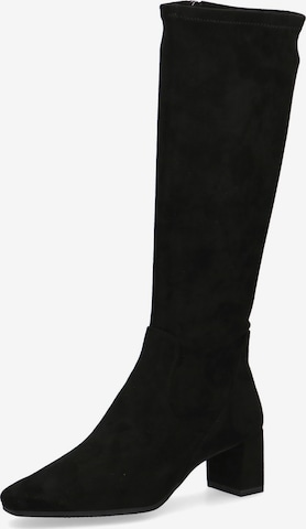Bottes 'Tracy' CAPRICE en noir : devant