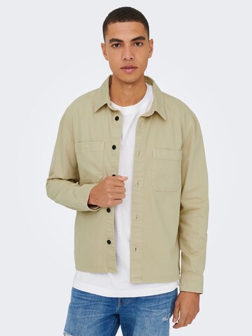 Only & Sons Between-season jacket 'ONSTimes' in Grey: front