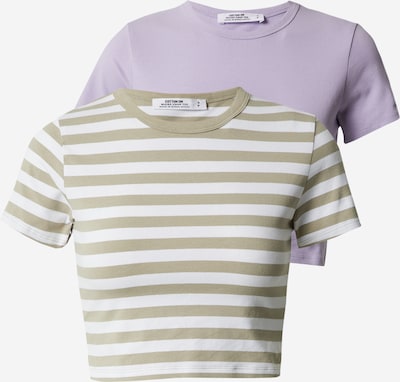 Cotton On Shirt in Khaki / Light purple / White, Item view