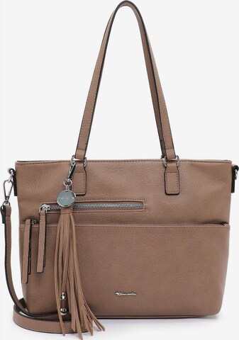 TAMARIS Shopper 'Adele' in Beige: voorkant