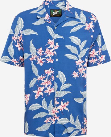 Coupe regular Chemise 'TRINIDAD' Key Largo en bleu : devant