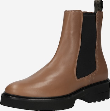 Marc O'Polo Chelsea Boots 'Kathy' in Brown: front