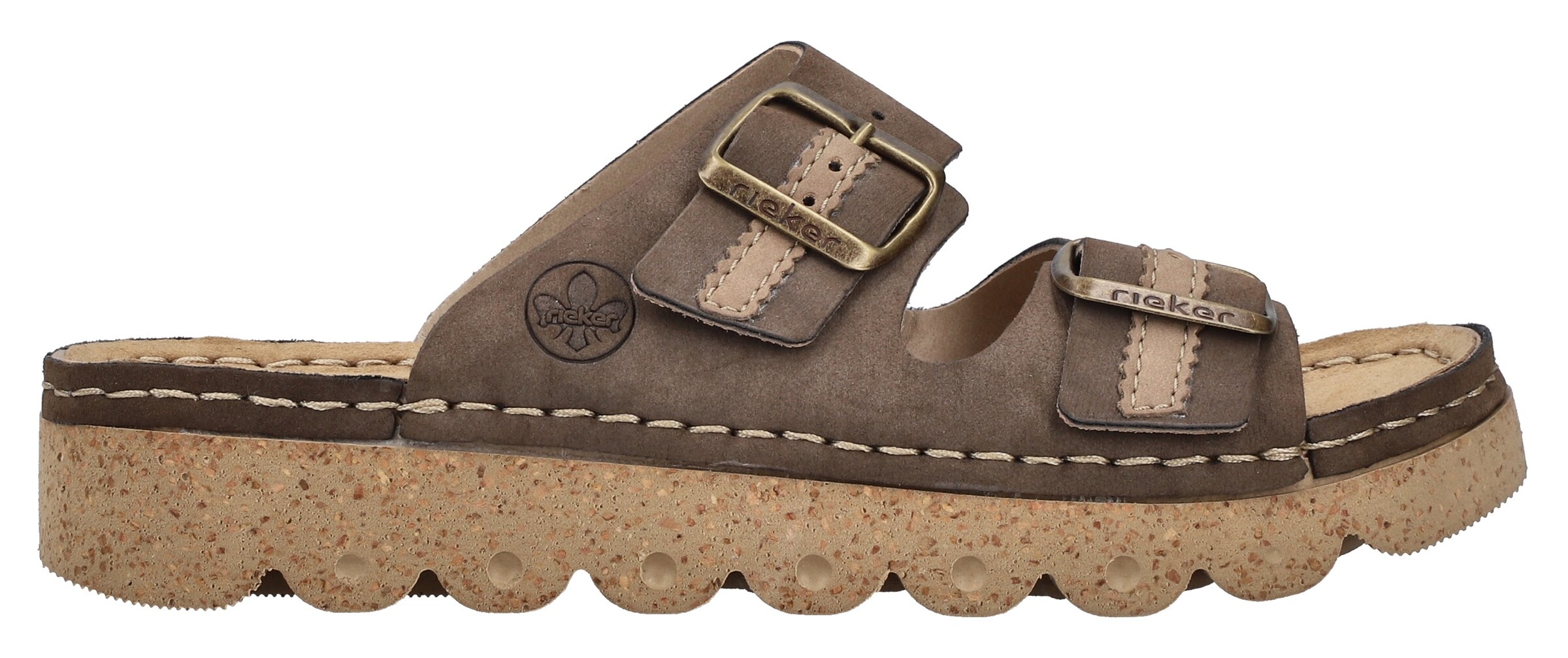 Rieker Mules in Brown