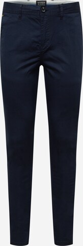 SCOTCH & SODA Chino 'Mott' in Blauw: voorkant