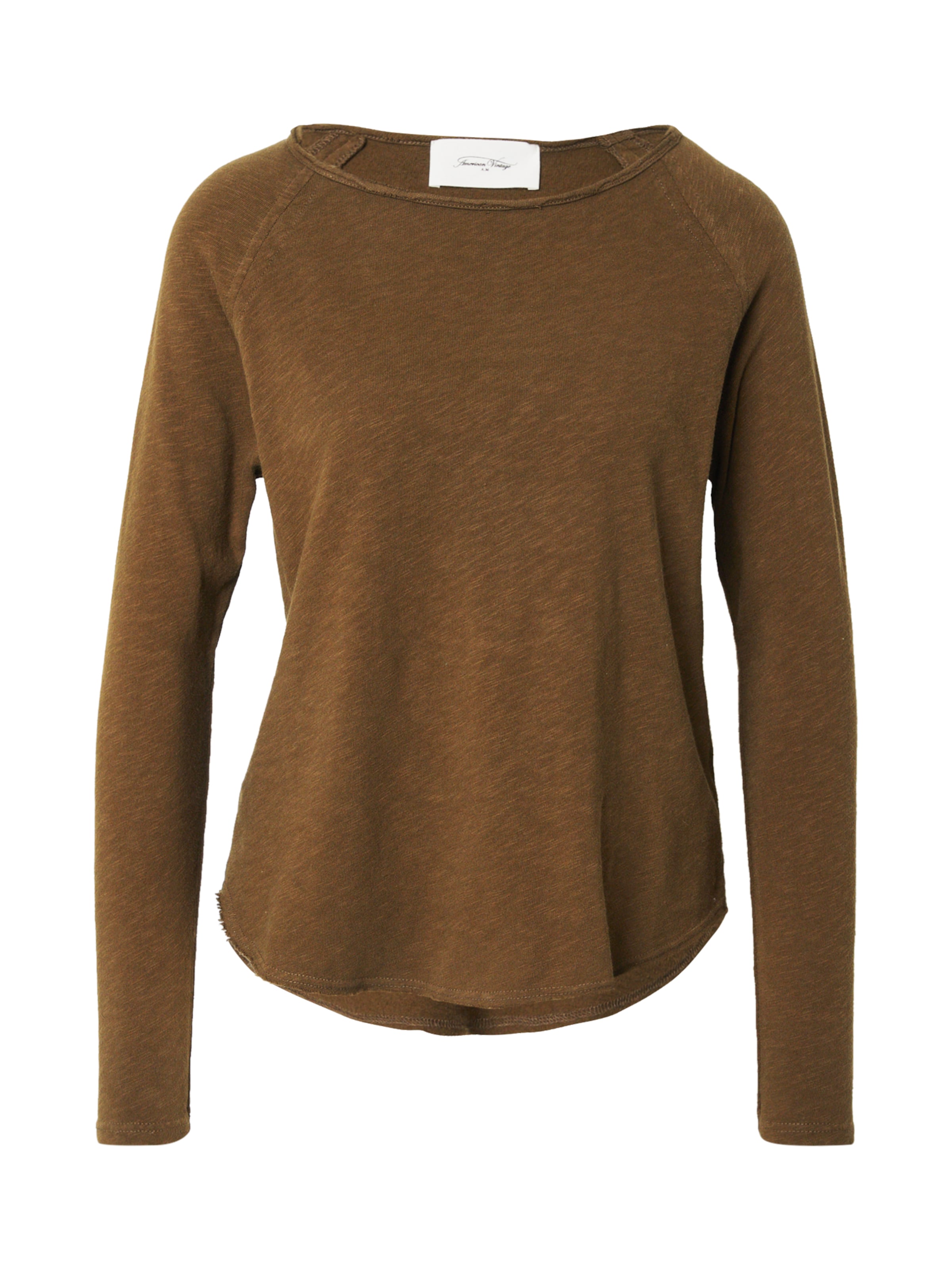 AMERICAN VINTAGE Shirts 'SONOMA' i grøn: forside