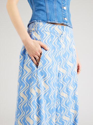 Masai Wide leg Broek 'Portia' in Blauw