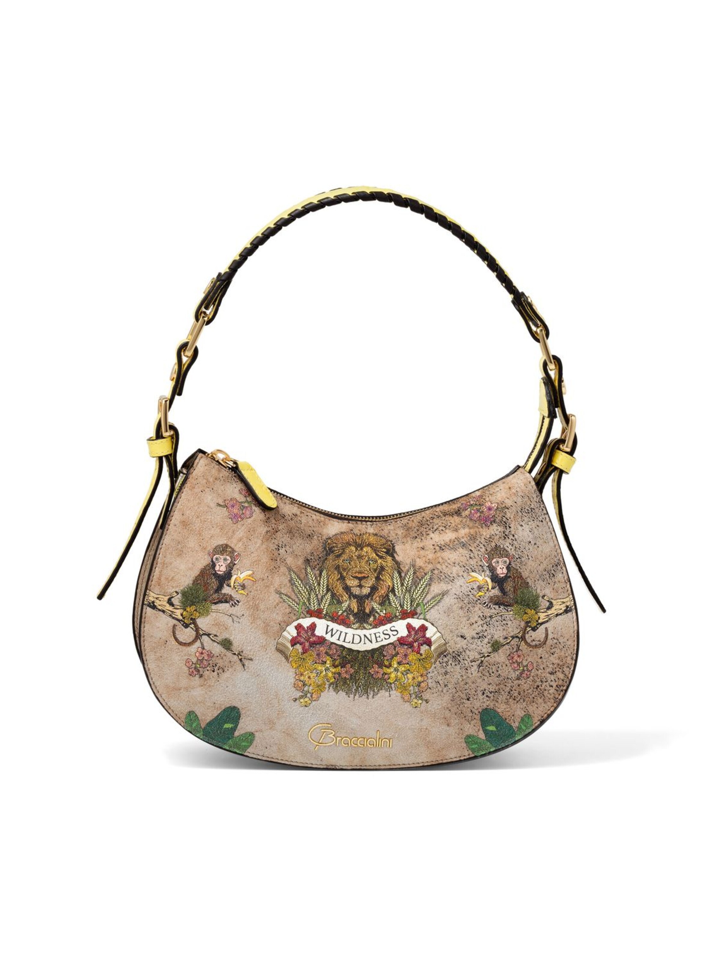 Braccialini - Bolso de hombro 'Ginevra Leone' en Mezcla de colores: frente