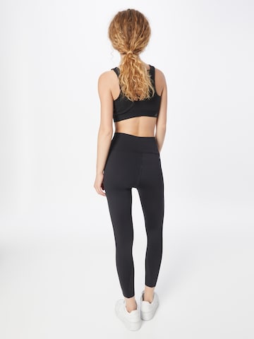 ADIDAS SPORTSWEAR Skinny Workout Pants 'Optime Luxe' in Black