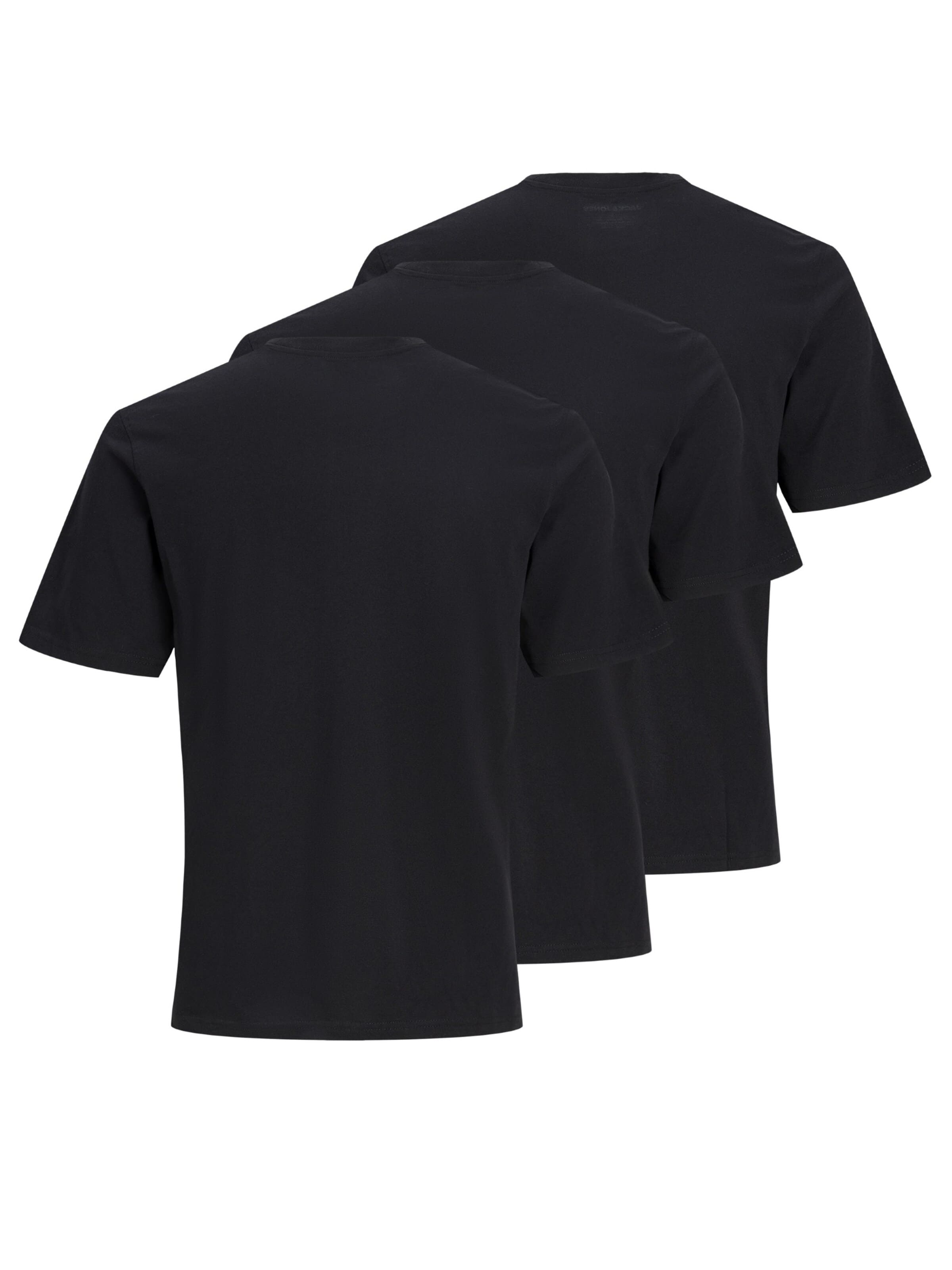 JACK & JONES Undershirt in Black