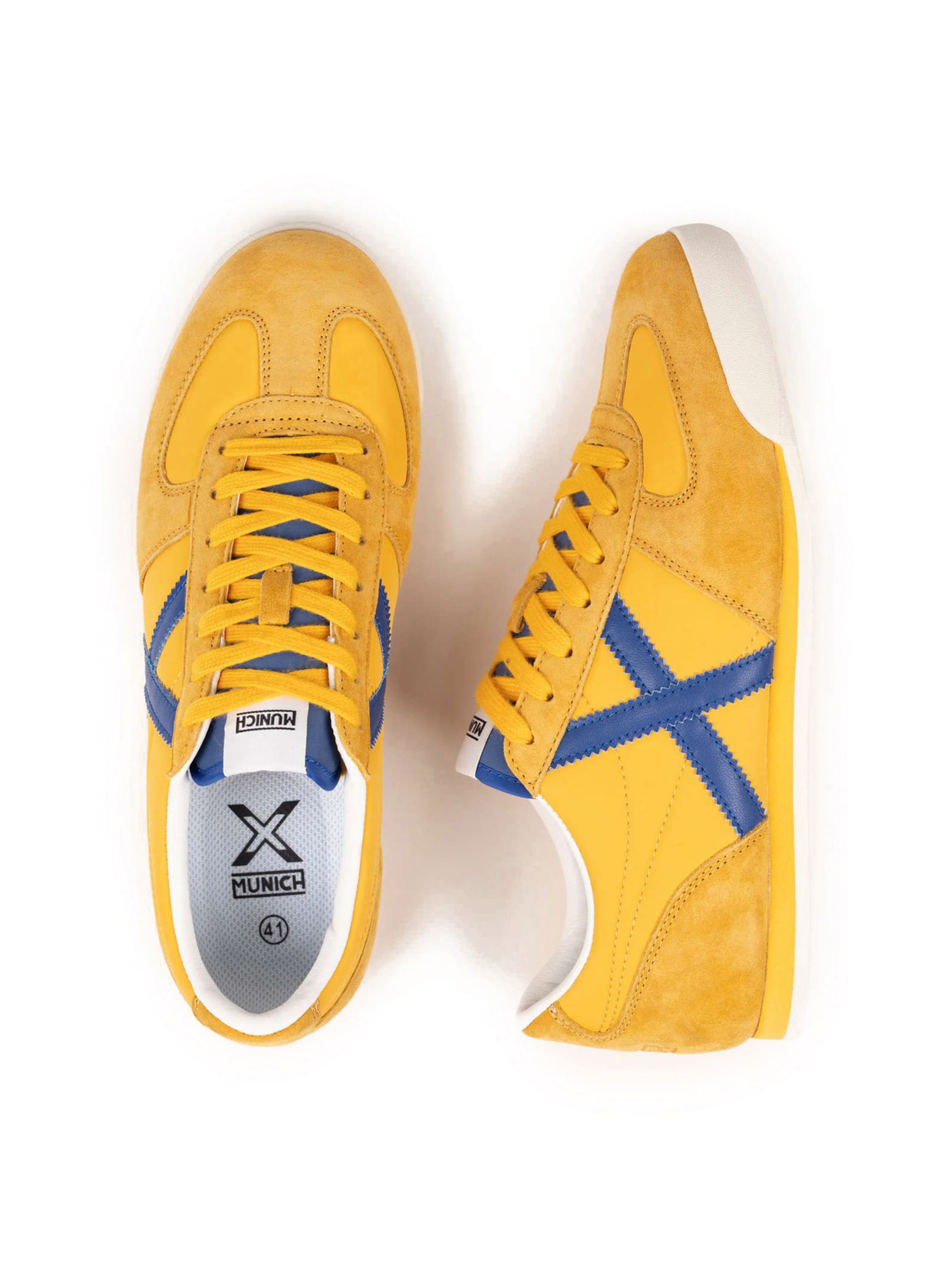 MUNICH Rövid szárú sportcipők 'Stereo' - sárga
