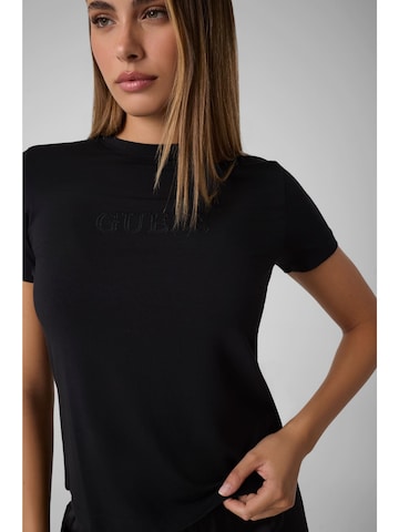 GUESS T-Shirt 'Marika' in Schwarz