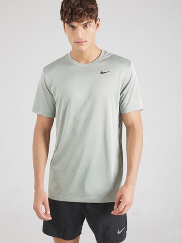 NIKE Funkcionális felső - zöld: elől