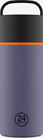 24Bottles Drinking Bottle 'Spin' in Purple: front