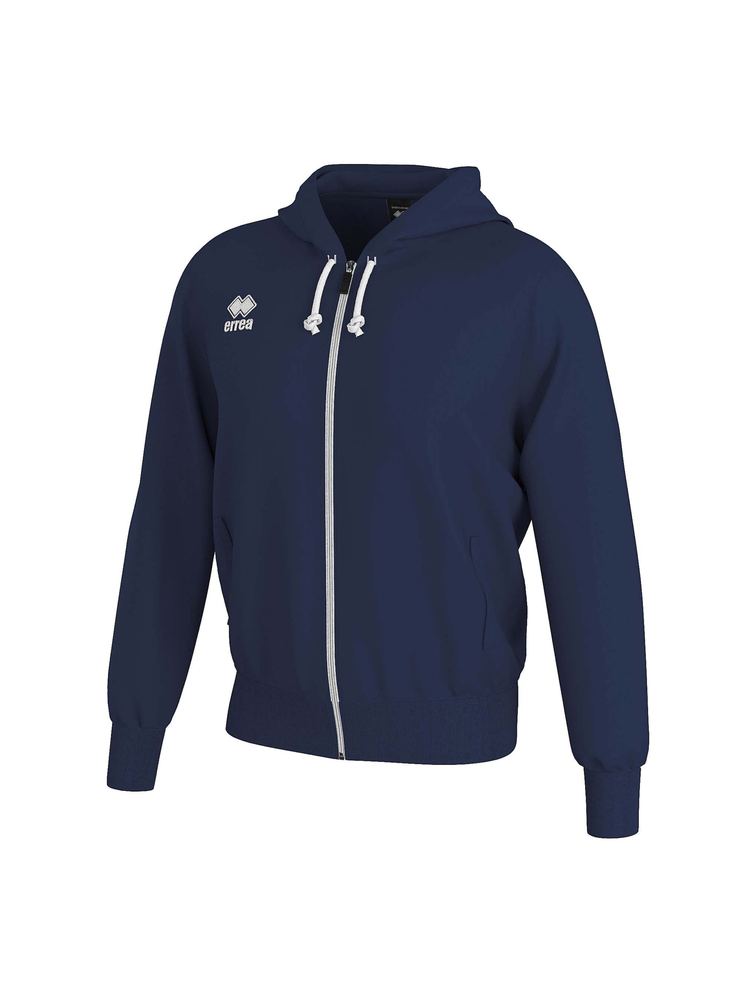 Errea Sports sweat jacket 'JACOB' in Blue: front