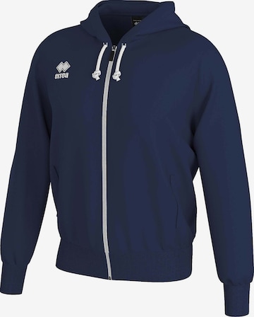 Errea Sports sweat jacket 'JACOB' in Blue: front
