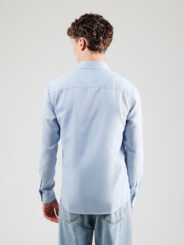 Slim fit Cămașă 'ONSAlvares' de la Only & Sons pe albastru